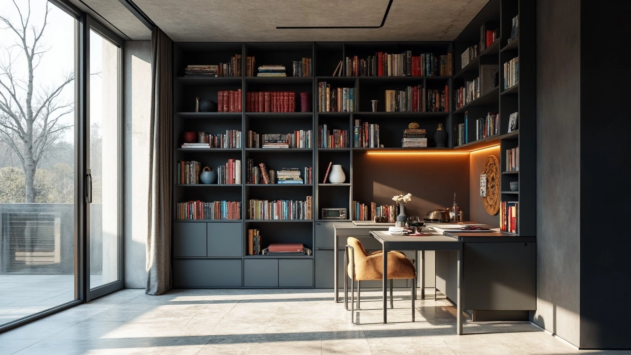 Home Office Hack: Turn Your Bookcase into a Workspace