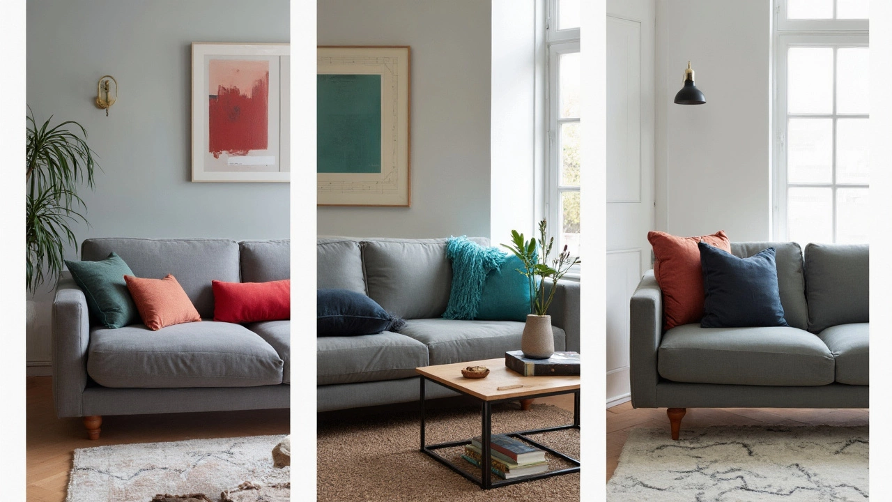 Styling Tips for Grey Sofas