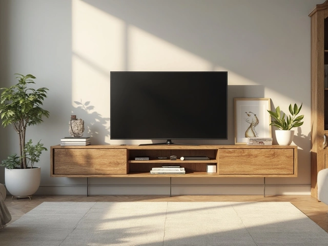 How Much Longer Should a TV Stand Be Than the TV?