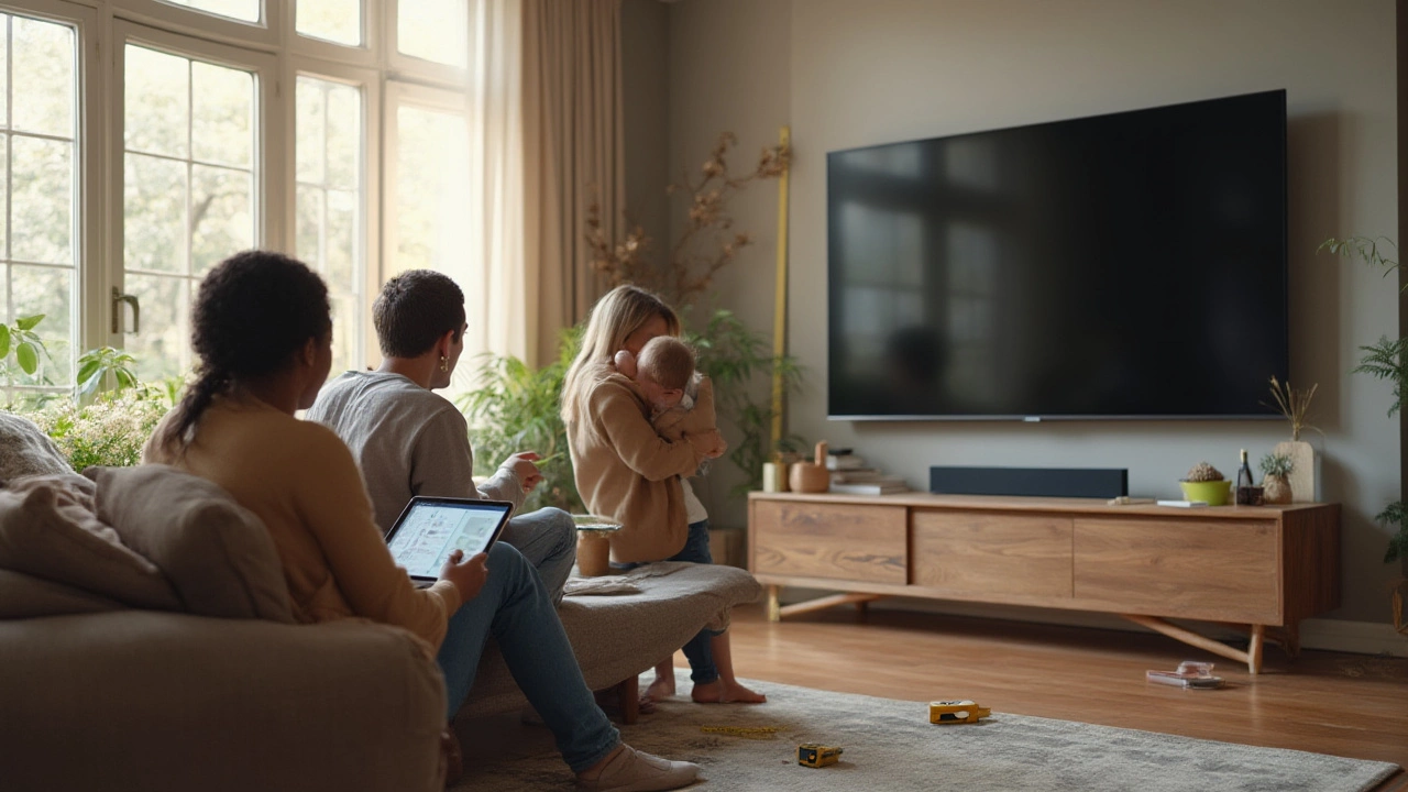 Ideal Height to Mount a 55 Inch TV: Guide for Viewing Comfort