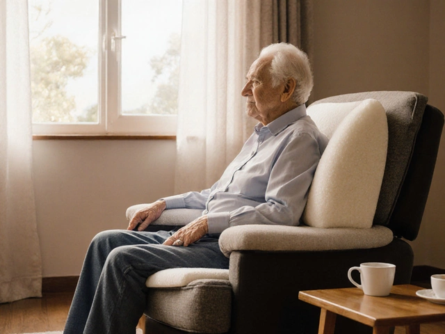 How to Keep Elderly Loved Ones from Sliding Down in a Recliner