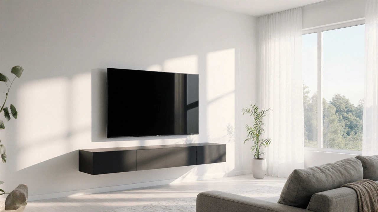 What Color Looks Best on TV? The Right TV Stand Color for Your Living Room