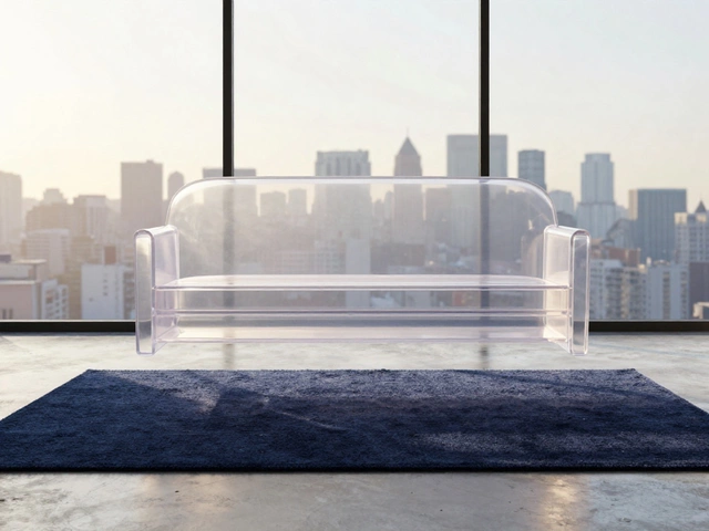 What Is a Ghost Sofa? The Transparent Sofa Trend Explained