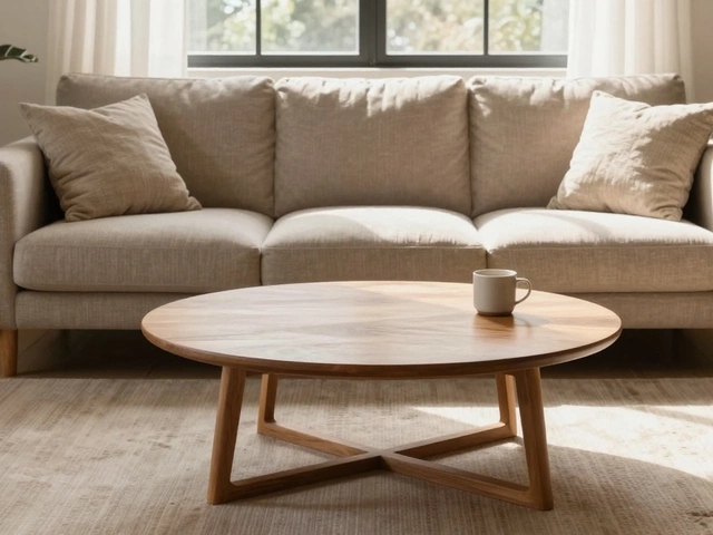 What Is the Best Size Round Coffee Table for Your Living Room?