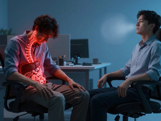 The Truth About Sitting Positions and Belly Fat: Ergonomics vs. Spot Reduction