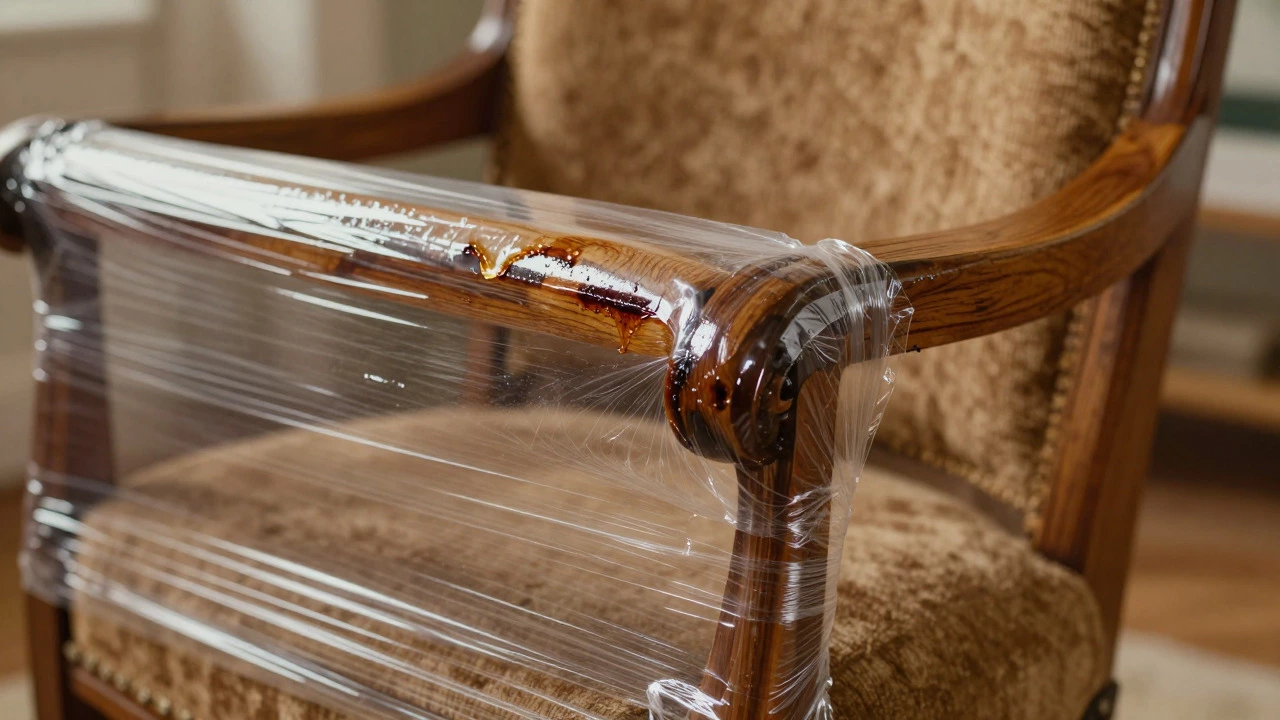 Does Plastic Wrap Damage Furniture? The Truth About PVC and Vinyl