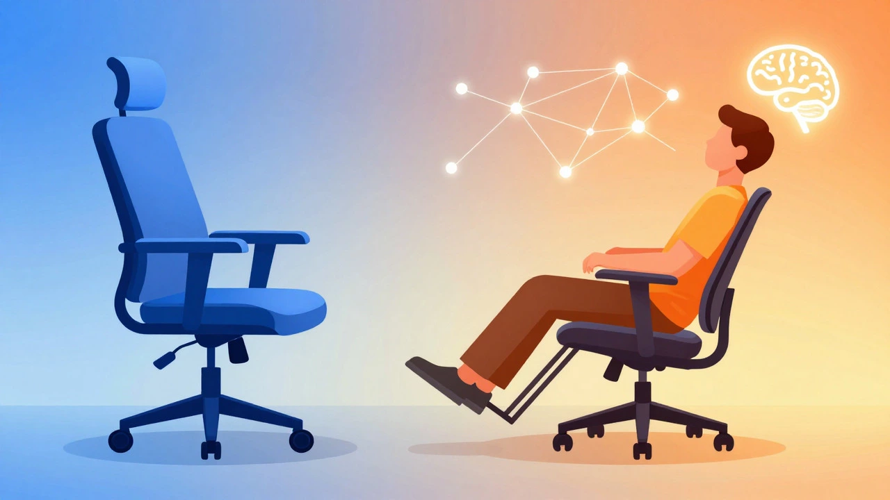 Comparison of rigid vs dynamic ergonomic chairs for ADHD focus