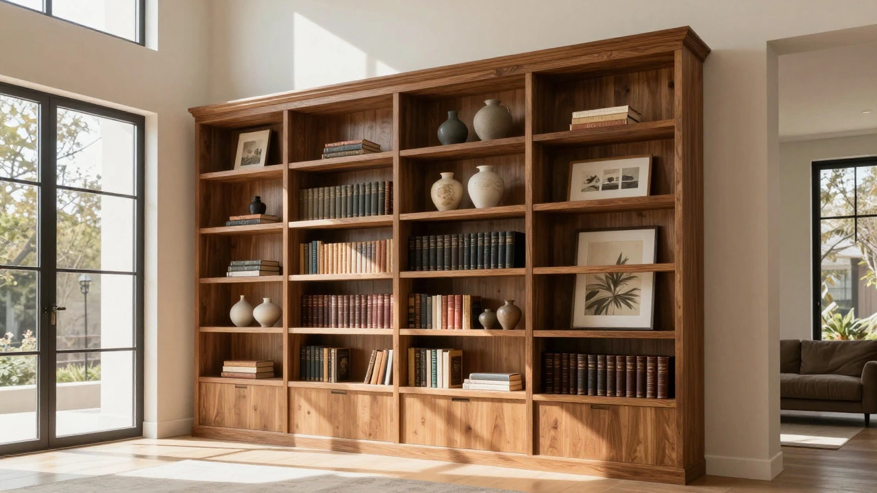 The Golden Rule of Interior Design: Balance and Scale for Bookcases
