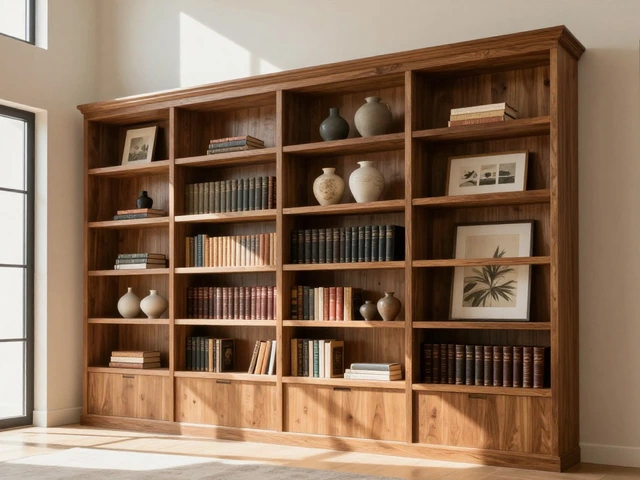 The Golden Rule of Interior Design: Balance and Scale for Bookcases
