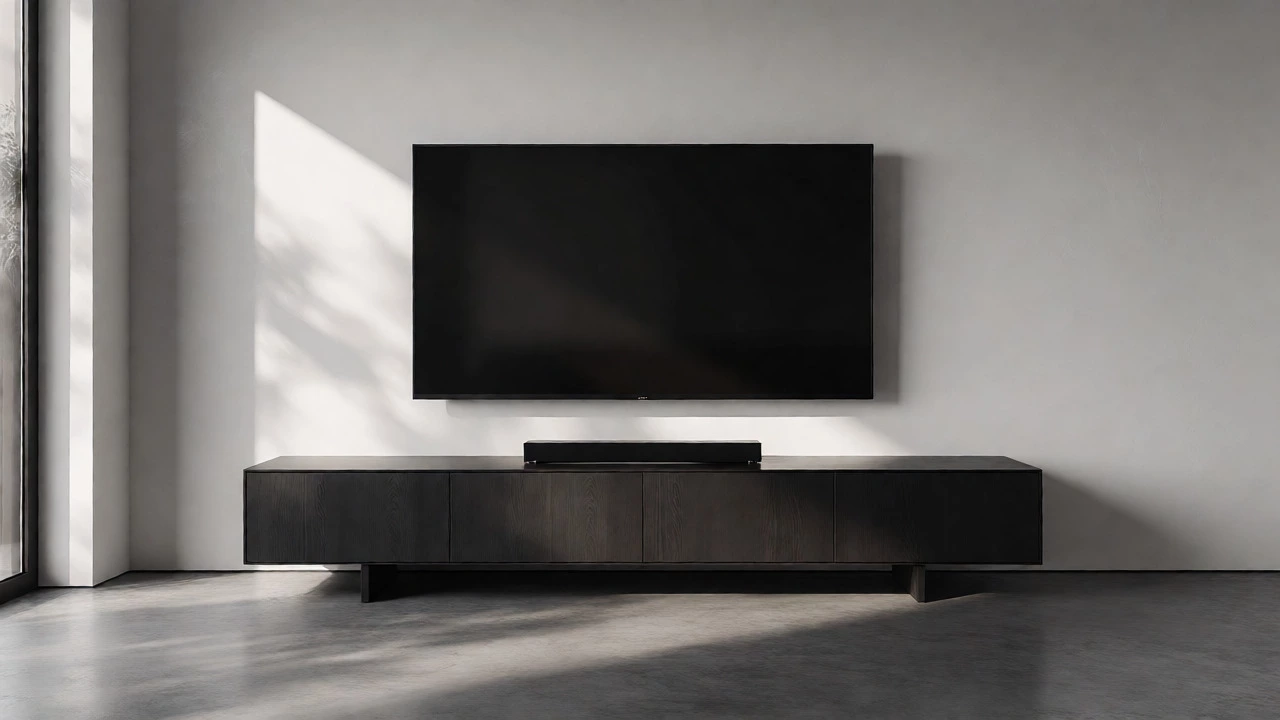 TV Stand Size Guide for Wall-Mounted TVs: Width, Depth & Height